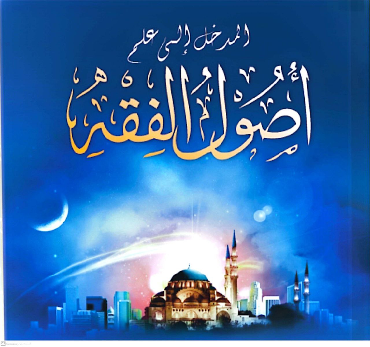 مدخل إلى علم أصول الفقه
الدكتور بوشيبة عبد اللطيف