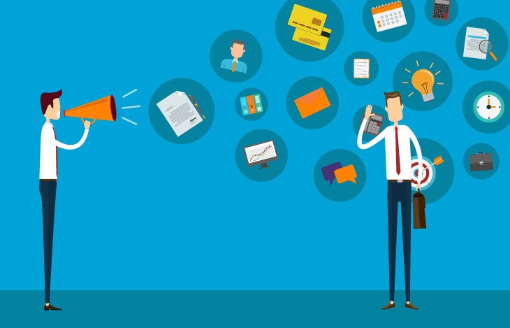 صورة تعبر عن الحملات الإعلامية